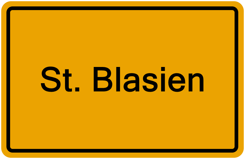 Handelsregisterauszug St. Blasien